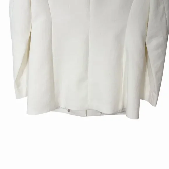 TAILORED By Rebecca Taylor Eyelet Floral Blazer 2 XS 2 Button $550